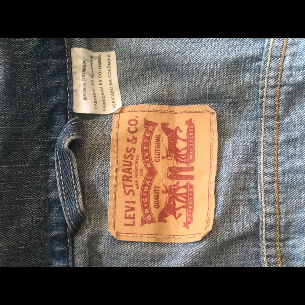 Vintage Levi’s Strauss & Co. Denim Vest - Picture 4 of 5